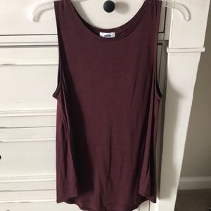 High neck tank